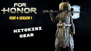All Hitokiri gear/weapons (Year 4 Season 1) - For Honor