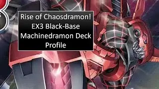 EX3 Black Base Machinedramon: Digimon Deck Profile