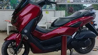 NMAX full wrap sticker premium merah dragon blood