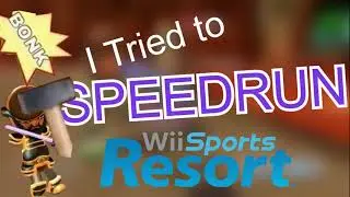 I TRIED to SPEEDRUN Wii Sports Resorts! (swordplay showdown)