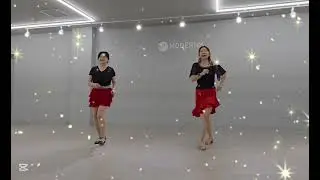 Drink Champagne -Linedance (Demo)[Improver]Maddison Glover#초급라인댄스 #힐링라인댄스 