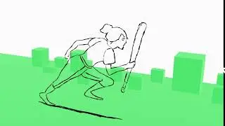 anime run cycle