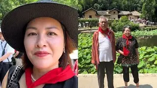 父母和我今天都是小学生，难忘的韶山之行，父母开心就是最重要的，这趟旅行值得！#生活vlog #带父母旅游