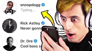 DMing Music Celebrities To See How Many Would Reply