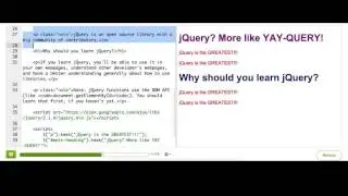 Finding elements with jQuery | Computer Programming | Khan Academy