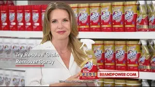Resolve stain remover spray featured by Brand Power Canada