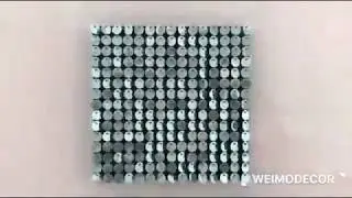 6 inch Shimmer Wall Panels With 0.4 inch Sequins For Detail Designs