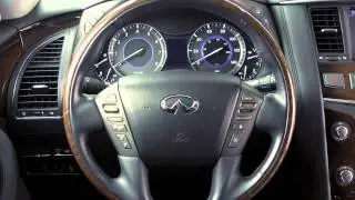 Infiniti QX80 2014 года &mdash; интеллектуальный круиз-контроль (полный диапазон скоростей) (при наличии)