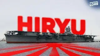 The Sinking of IJN Hiryū at the Battle of Midway
