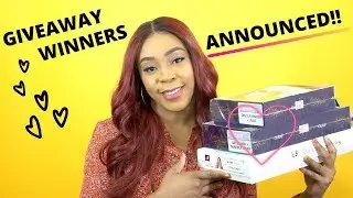 GIVEAWAY WINNERS ANNOUNCED!! 🎉🎉01/31/20 --/WIGTYPES.COM