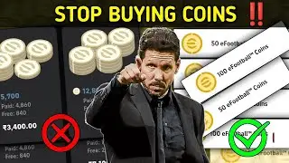 Efootballൽ ഒരു മാസം എത്ര coins ഉണ്ടാക്കാം? 🤔 | How to get free coins | How to get coins | efootball