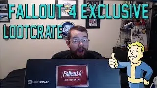 FALLOUT 4 LOOTCRATE UNBOXING!!! (+ VAULT 111 HOODY GIVEAWAY)