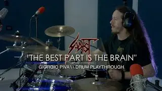 SADIST - The Best Part Is The Brain (Official Drum Playthrough)