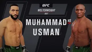 Kamaru Usman vs Belal Muhammad 👀🔥🔥 | EA SPORTS UFC 4