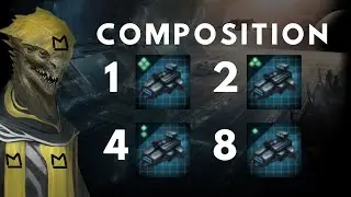 Stellaris Fleet Composition Test - Balanced Class (1/2/4/8) Distribution