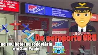 Como pegar ônibus no aeroporto de Guarulhos. Bus Service. #aeroporto #guarulhos #onibus