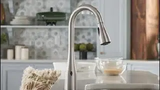 Moen Arbor Spot Resist Stainless Motionsense Wave Sensor One Handle Pulldown Kitchen Sink Faucet