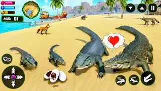 Wild Crocodile Family Sim Game Adventure - Best IOS Android Gameplay