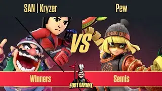 Fort Gayant #5 : SAN | Kryzer (Boxeur Mii, Wario) VS Pew (Minmin) Winners Semis