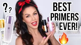 TOP 5 PRIMERS FOR SMOOTH, LONG LASTING MAKEUP! YEARLY BEAUTY FAVORITES!