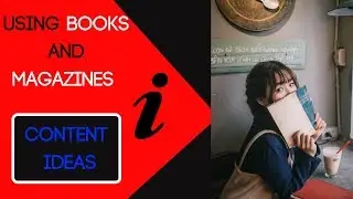 Getting content ideas from books and magazines for affiliate marketers