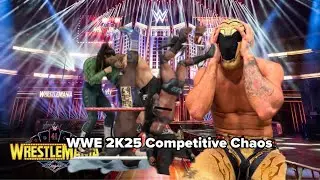WWE 2K25 Competitive Chaos (FUNNY Stream Moments) 