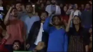 ‪JNUSU President Kanhaiya‬ Kumar's Inspirational slogans at JNU after being released from jail