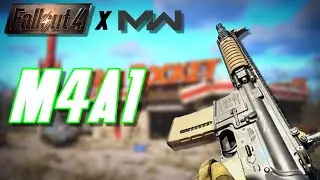 The M4A1 In Fallout 4!!! | Fallout 4 Mod Review
