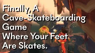 Cave-skating in Sephonie, a new 3D platformer on PC and Consoles!