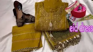 How to design stylish Eid dress|| New Eid dress design ideas 2022 || Latest dress Designing,22