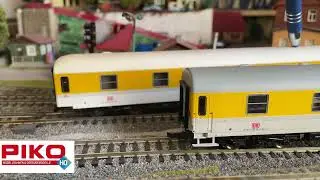 Abweichungen zwischen Modellbahnherstellern | PIKO 59647 und ROCO 74013 | Zugset – DB Systemtechnik