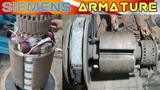 SIEMENS Alternator Rewinding 250kva Armiture winding