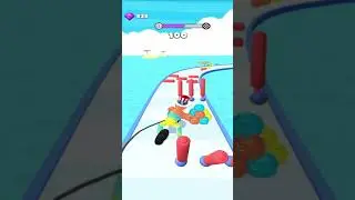 Rope Man Run! All Levels Gameplay 52 android, ios #shorts