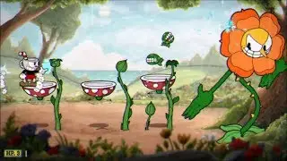 Cuphead Expert Mode - Cagney Carnation (No Damage)