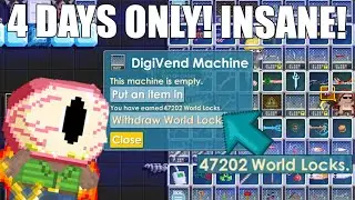 Collecting tons of BGL&acute;s + Buying stock in BUYHAND #8 🤑 - Growtopia