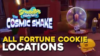 SpongeBob Squarepants: The Cosmic Shake All Fortune Cookie Locations (Nurse Quest Guide)