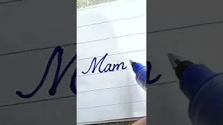 Mamta - How to write neat and beautiful writing | Very clean handwriting #shorts