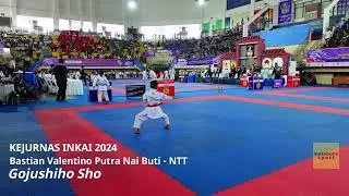 KEJURNAS INKAI 2024 | Bastian Valentino Putra Nai Buti - NTT | Gojushiho Sho