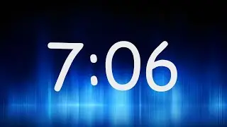 7:06 Minutes Timer / Countdown from 7min 6sec