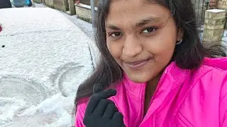 #thoughts of Maha 🪄#Snow#At Cambridge #love towards snow #Bucketlist😍