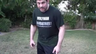 Knife Defense vs Baseball Bat Position to