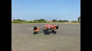 2.33M ARF Balsa Savage Bobber take-off