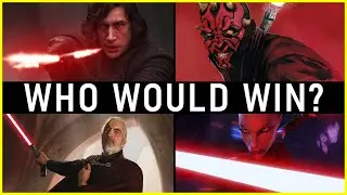 KYLO vs. DOOKU vs. MAUL vs. VENTRESS | Star Wars: Who Would Win