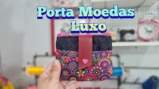 Porta Moedas Luxo