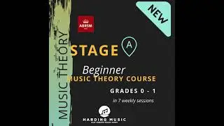 New course: ABRSM Music Theory - Stage A (Grades 0 - 1). Starts Saturday 23 January 9:45-10:30am