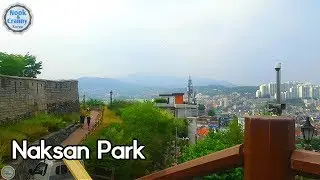 낙산공원 가는길, On the way to Naksan Park (Seoul, Korea)/4K