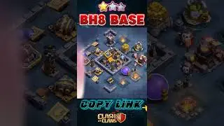 BEST BUILDER HALL 8 BASE ANTI-WITCH AND PEKKA ANTI 6 STAR #shorts