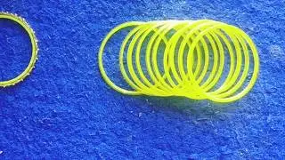 I Made Raindrop Bangles at Home