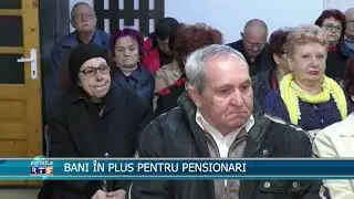 BANI &Icirc;N PLUS PENTRU PENSIONARI