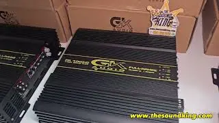 Amplificadores GKAudio PR4000.1D, PR4000.2D, PR6000.1D y PR11000D